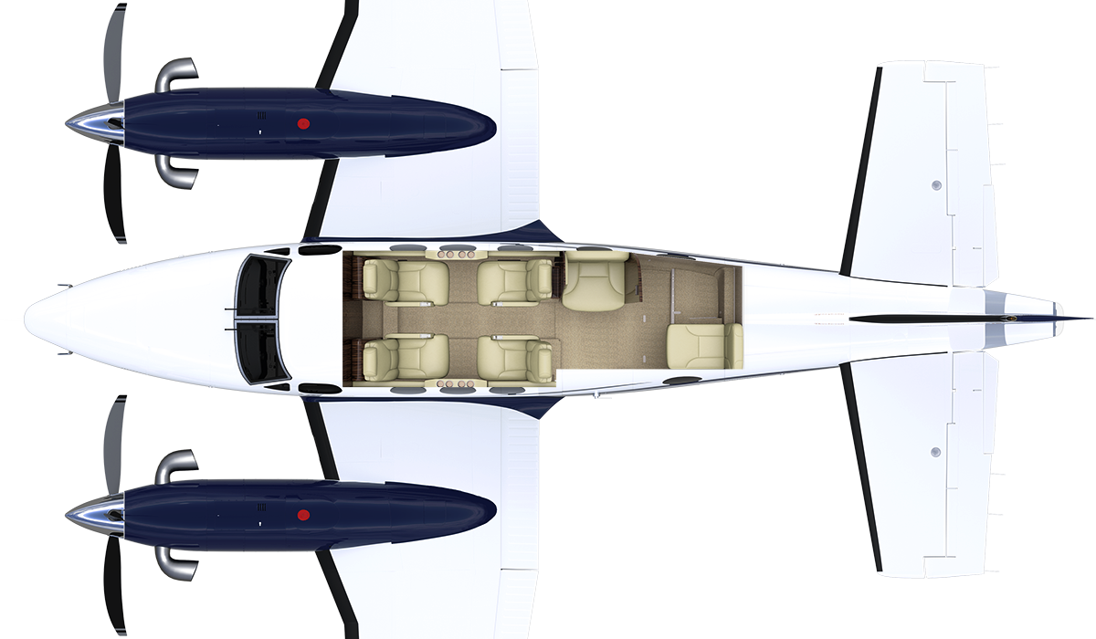 Charter Aircraft Illustration